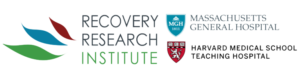 Recovery Research Institute, Massachusetts General Hospital and Harvard Medical School logos