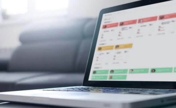 Photo of ViviClinic dashboard on a laptop