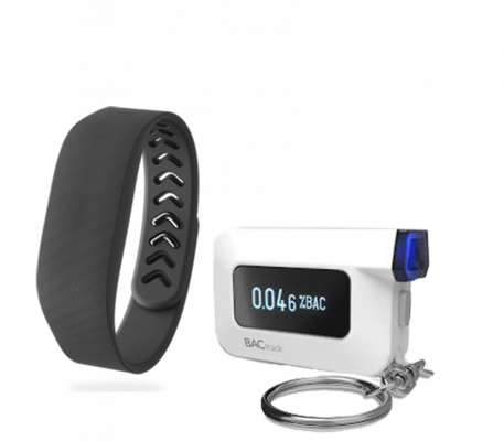 Health band and BAC monitor